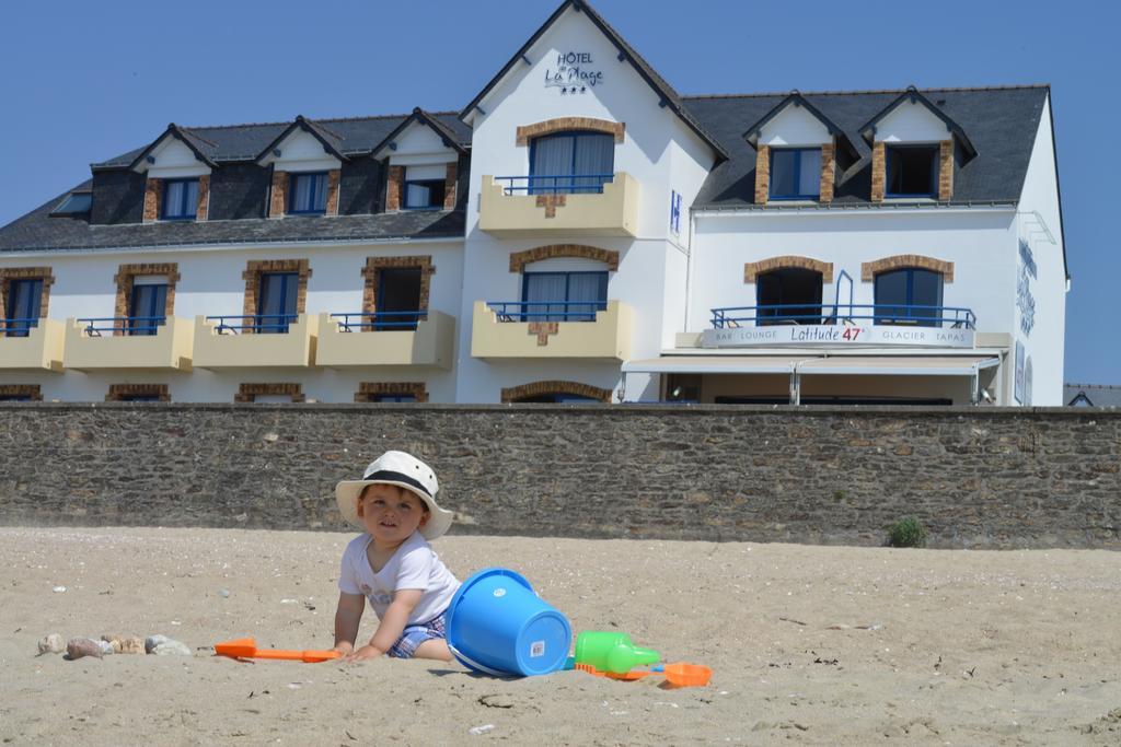 Hotel De La Plage Damgan Eksteriør billede